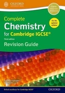 Picture of Complete Chemistry for Cambridge IGCSE Revision Guide 3rd edition (OUP International)