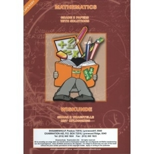 Picture of Examination Aid Mathematics Grade 8 Past Papers with Solutions/ Wiskunde  Graad 8 KABV Vraestelle met Oplossings