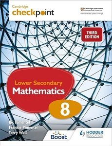 Picture of Cambridge Checkpoint Lower Secondary Mathematics Student's Book 8